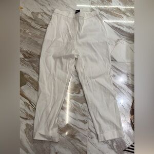Theory Women's Cream Trousers